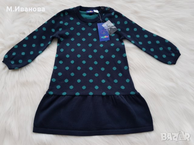 Детска рокля Lupilu 1-2-3-4- години, снимка 6 - Детски рокли и поли - 30317135