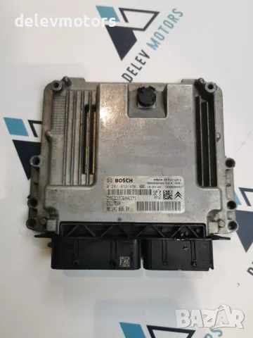 9806460480 Двигателен компютър ECU – управляващ блок на двигателя Bosch EDC17C60; 2 многопинови