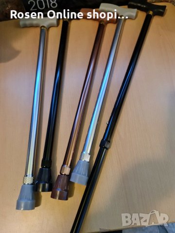 Регулируем алуминиев олекотен бастун 58-96 см., снимка 4 - Бастуни - 30805038