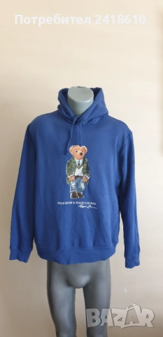 POLO Ralph Lauren Bear Hoodie Mens Size M ОРИГИНАЛ! Мъжки Суичър! , снимка 7 - Суичъри - 51467159