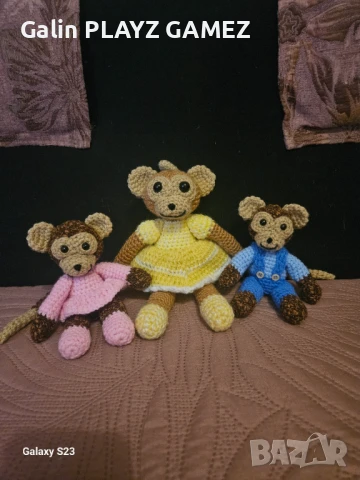 Здравейте продавам това семейство маймунки.😁😁, снимка 1