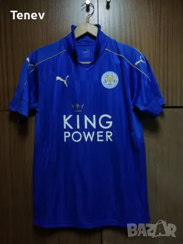 Leicester City Vardy Puma 2016-2017 оригинална тениска фланелка Лестър Варди екип , снимка 2 - Тениски - 50203131