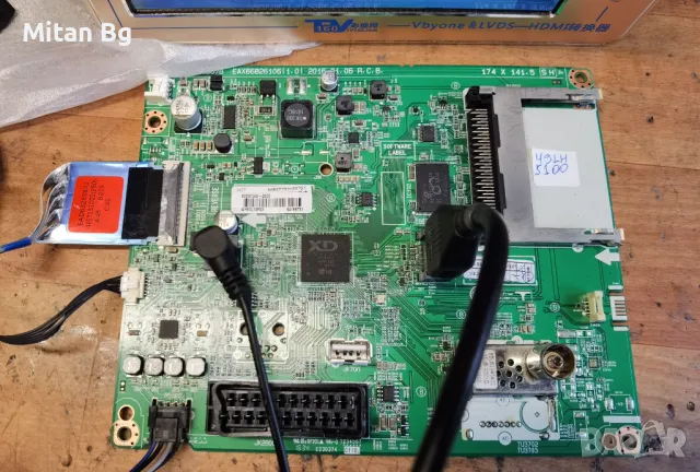 MAIN BOARD LG 49LH5100 EAX66826106