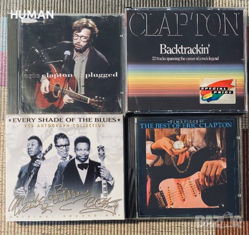 Eric Clapton,Blues , снимка 1 - CD дискове - 39708544