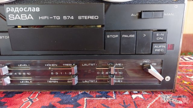 SABA HiFi TG 574 H STEREO, снимка 3 - Ресийвъри, усилватели, смесителни пултове - 38431172