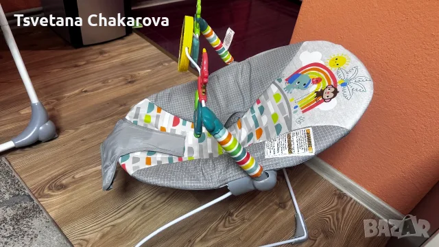 Люлка-шезлонг с вибрации, снимка 2 - Детски люлки - 56432060