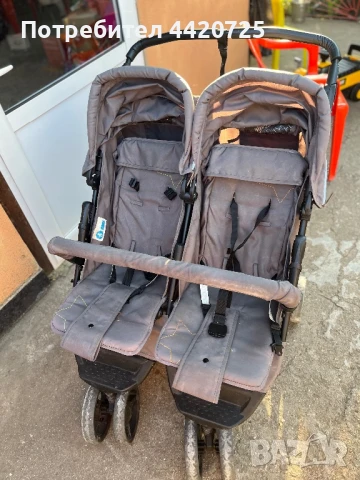 Лятна количка за близнаци, снимка 2 - Детски колички - 51083098