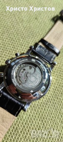 Мъжки луксозен часовник PATEK PHILIPPE The Patek Perpetual Calendar Chronograph reference 3970, снимка 16 - Мъжки - 36899292