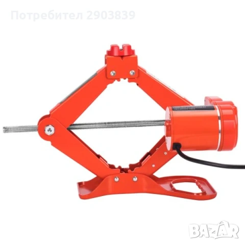 крик електрически 3 тона 130-420mm за кола джип бус с куфар 12v за запалка, снимка 4 - Аксесоари и консумативи - 54281007
