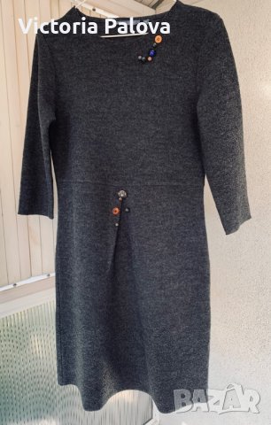 Зимна рокля CLARA CHIARA 100% вълна