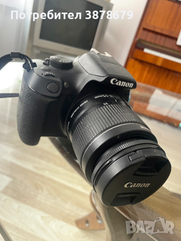 Canon EOS 1300D с обектив efs 18-55mm, снимка 1 - Фотоапарати - 44804025