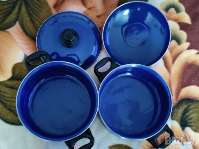 Емайлирана тенджера , снимка 2 - Съдове за готвене - 53019370