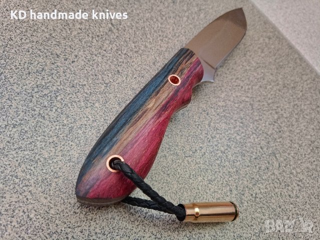 Ръчно изработен ловен нож от марка KD handmade knives ловни ножове, снимка 4 - Ловно оръжие - 44506399
