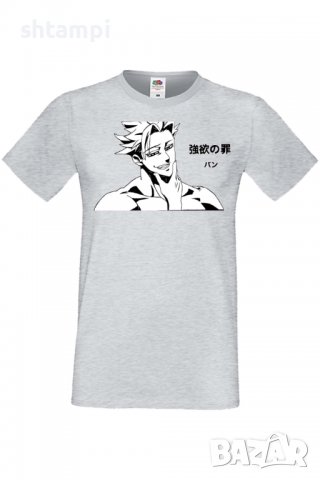 Мъжка тениска The Seven Deadly Sins Meliodas 03,Анимация,игра,Празник,Повод,, снимка 5 - Тениски - 37977082