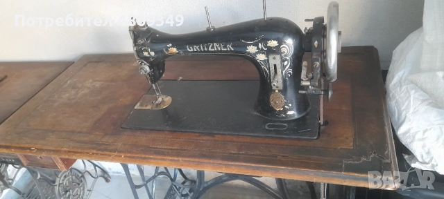 Крачни шевни машини Singer и Gritzner, снимка 3 - Декорация за дома - 54326598