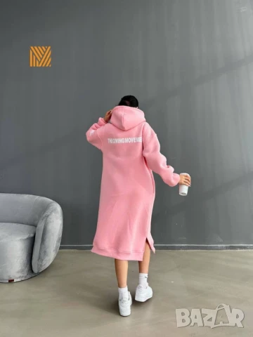 рокли тип суичър , снимка 5 - Рокли - 51423777