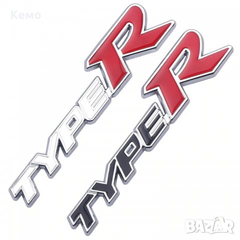 Honda Type R Емблема Метална