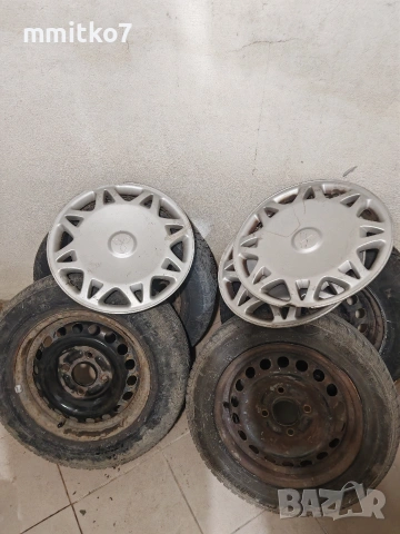 джанти с гуми за митцубиши 14, снимка 4 - Гуми и джанти - 54292802