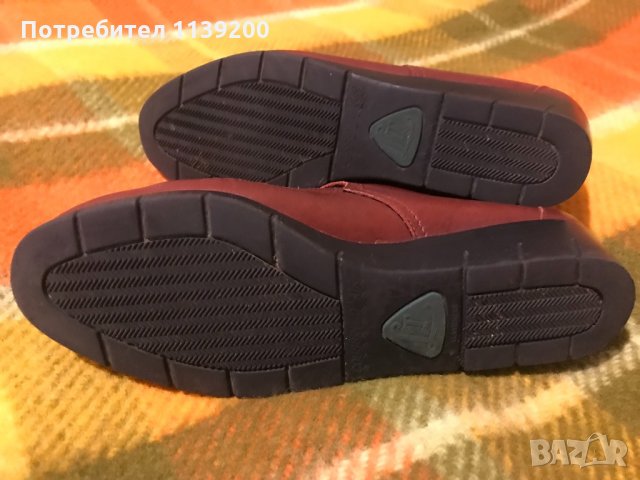 Luxat пролет есен френски обувки естествена кожа бордо удобни 38 , снимка 9 - Дамски ежедневни обувки - 34865635