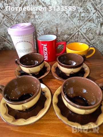 Стъклени чаши за кафе или чай; Керамични чаши за кафе , снимка 12 - Чаши - 51667183