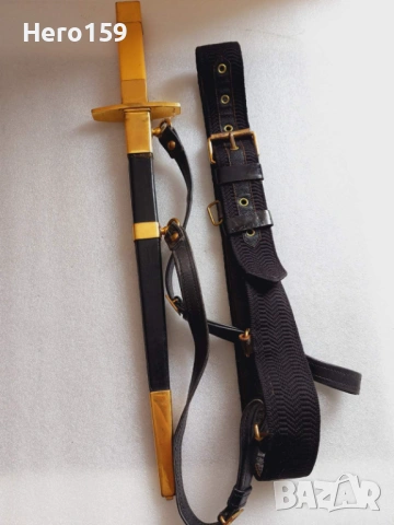 Много рядък френски офицерски кортик-1934 год.