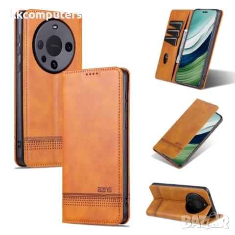 Huawei Mate 60 Pro AZNS Wallet Калъф и Протектор, снимка 4 - Калъфи, кейсове - 50769516