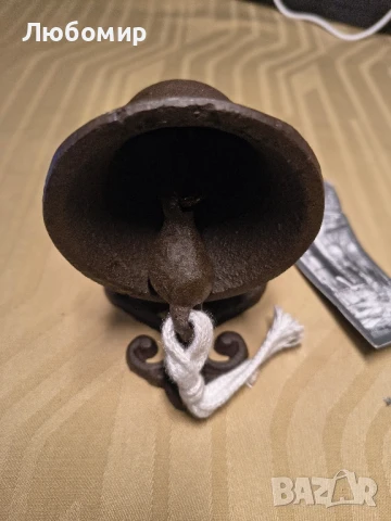 Чугунен звънец за врата с декоративен дизайн на статуетка на котка , снимка 7 - Други стоки за дома - 51305790