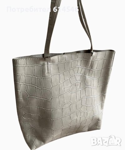 Бежова чанта Zara