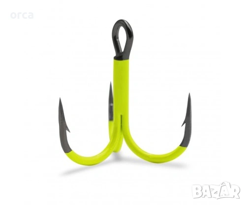 Куки тройка VMC 4551 UV Assorted за хищен риболов и примамки, снимка 3 - Такъми - 53223234