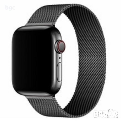 Нови Верижка за Apple Watch Milanese Loop 38мм 40mm 42mm  44mm 45mm Каишка Неръждаема Стомана, снимка 6 - Смарт гривни - 39846343