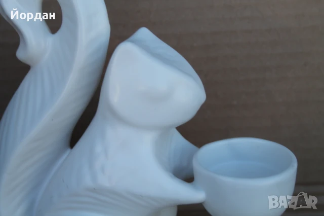 Немски порцеланов свещник ''Jonathan Adler'', снимка 3 - Антикварни и старинни предмети - 51107894