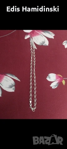 ПРОМОЦИЯ Продавам оригинален сребърен ланец , снимка 2 - Колиета, медальони, синджири - 51071353