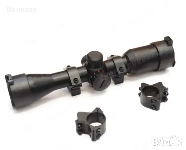 Оптика с подсветка Swiss Arms 4x32, снимка 4 - Оборудване и аксесоари за оръжия - 55826940