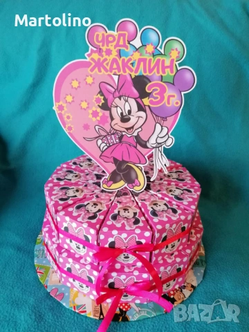 Картонена торта Алиса в страната на чудесата, снимка 4 - Други - 53049224
