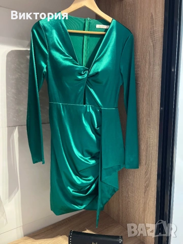 Бутикова рокля ,червена рокля Zara, снимка 9 - Рокли - 53057165