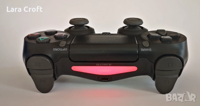 PS4 Dualshock 4 Оригинален контролер с кутия и протектор, снимка 4 - Аксесоари - 52797401
