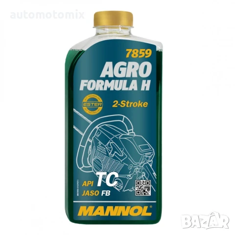 Двутактово масло MANNOL, 7859 Agro Husqvarna API TC