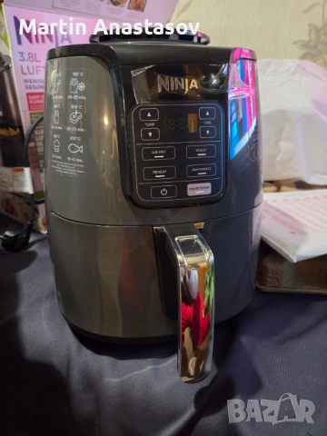 NINJA AirFryer AF100EU фритюрник чисто нов, 3.8л, снимка 2 - Фритюрници - 53911402