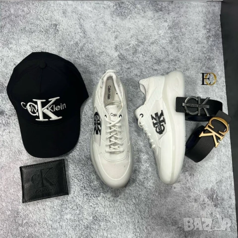 мъжки маратонки calvin klein , снимка 5 - Маратонки - 51094299