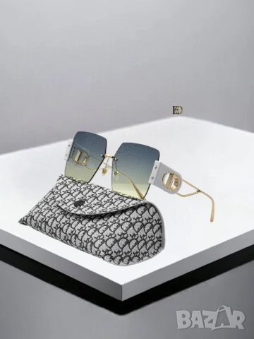 очила с черен обикновен калъф и ув защита fendi christian dior, снимка 13 - Слънчеви и диоптрични очила - 51458689