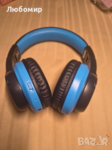 iClever Детски безжични Bluetooth слушалки с микрофон, цветни LED светлини, ограничена сила

, снимка 4 - Bluetooth слушалки - 50667388