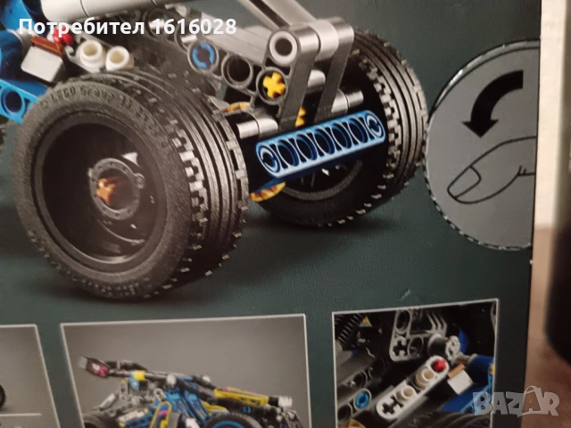  LEGO Technic 42164 - Бъги за офрод състезание, снимка 3 - Конструктори - 52297963