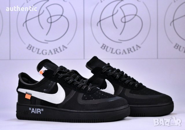 Nike Air Force 1 x Off-White Low Мъжки Дамски Маратонки, снимка 5 - Кецове - 34961380