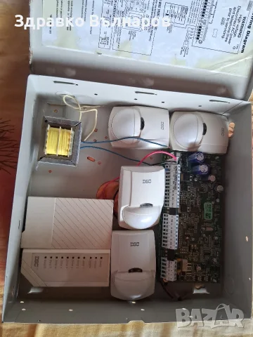 Продавам 2 комплекта СОТ алармена система DSC PC1616, снимка 2 - Други - 56232608