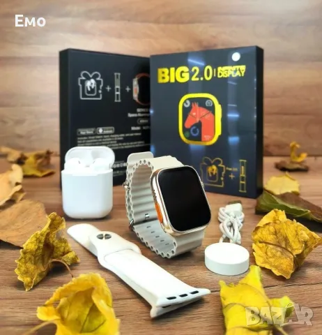 Часовник - M29 ULTRA със слушалки 

 , снимка 3 - Смарт часовници - 48562592