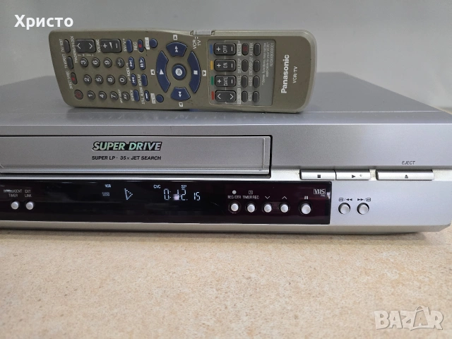 📼 Panasonic NV-FJ630 Super Drive video recorder vhs, снимка 3 - Плейъри, домашно кино, прожектори - 54176536