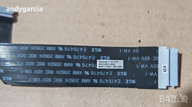 лентов кабел клавиатурна платка към Mainboard за Dell XPS 9700 9710 9720 9730 Precision 5750 5760/70, снимка 3 - Кабели и адаптери - 56019586