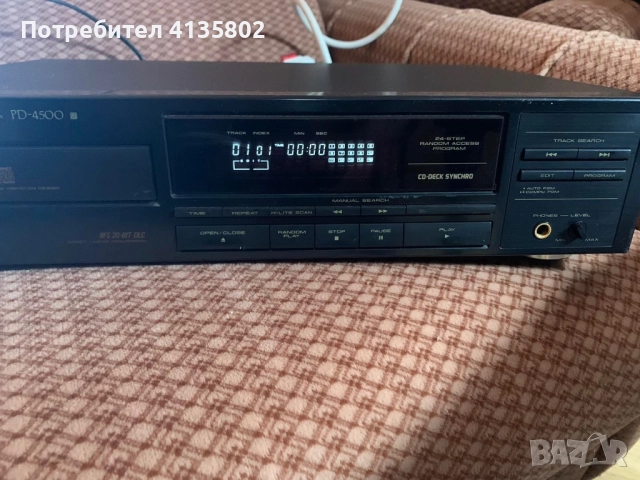  CD Pioneer pd-4500, снимка 2 - Ресийвъри, усилватели, смесителни пултове - 51787530