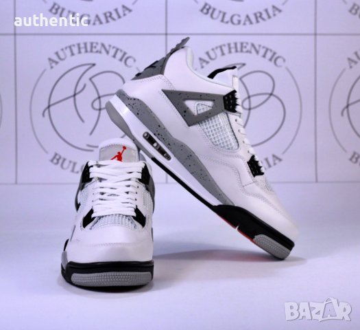 Nike Jordan Retro 4 White Cement, Black Oreo, A Ma Maniere, KAWS Black, снимка 4 - Спортни обувки - 39215092