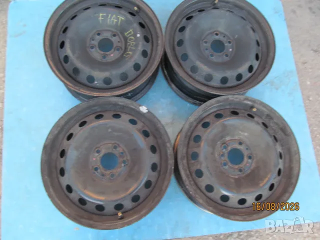  Джанти 4 броя -  5х98 - Fiat, Alfa romeo, Lancia и др., снимка 5 - Гуми и джанти - 55708352